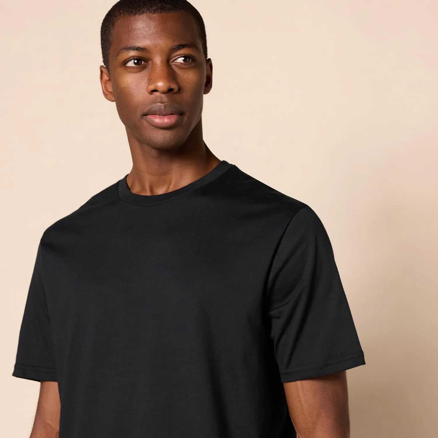 Amazon Essentials Men's Cotton Regular-Fit Short-Sleeve Crewneck T-Shirt, Pack of 2