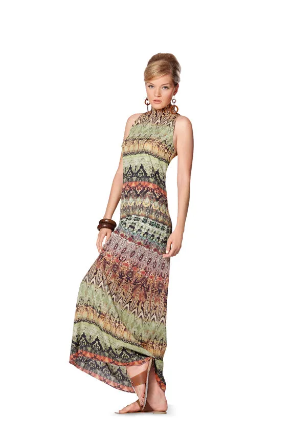 Burda 7056 60's Style Dress Pattern