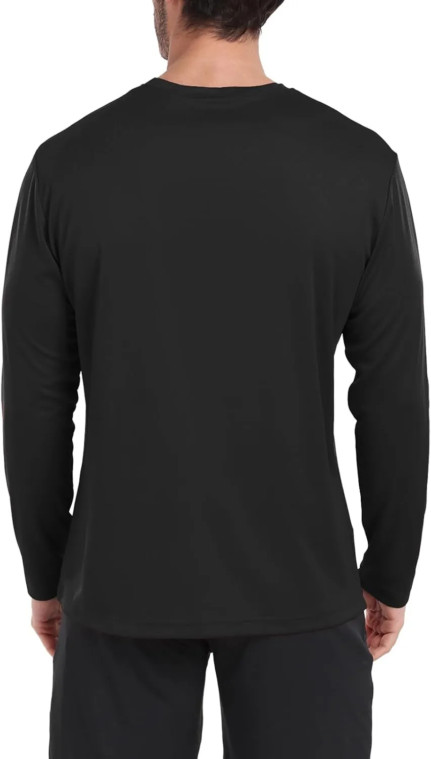 Long Sleeve Shirts for Men Moisture Wicking Mens Tee Shirts Workout Sun Protection T Shirt for Running