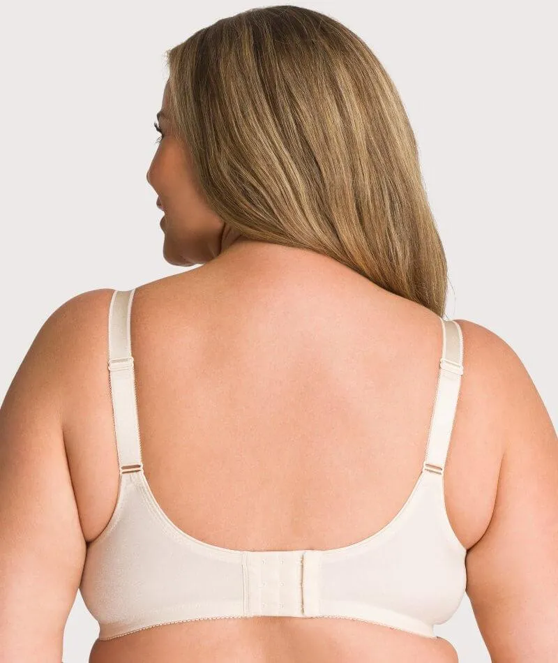 Triumph Embroidered Minimizer Bra - Fawn