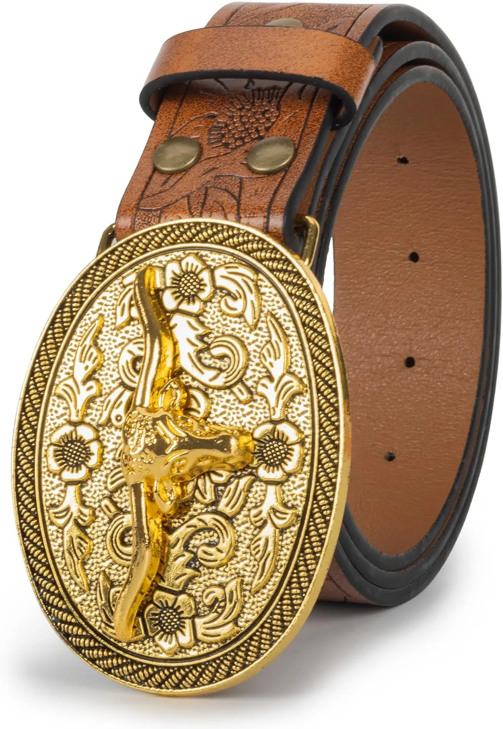 Western Belts for Women Men-Cowgirl-Cowboy-Country-Belt